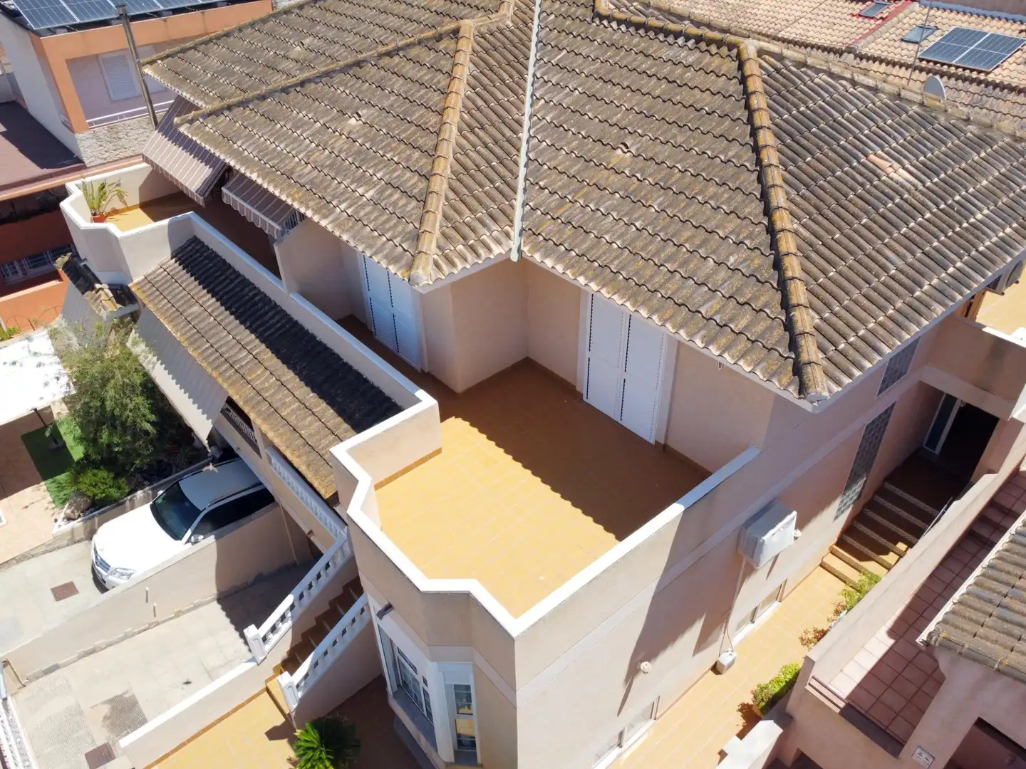 Terraza de Casa o chalet en venta en Cartagena con Aire acondicionado, Jardín privado y Terraza