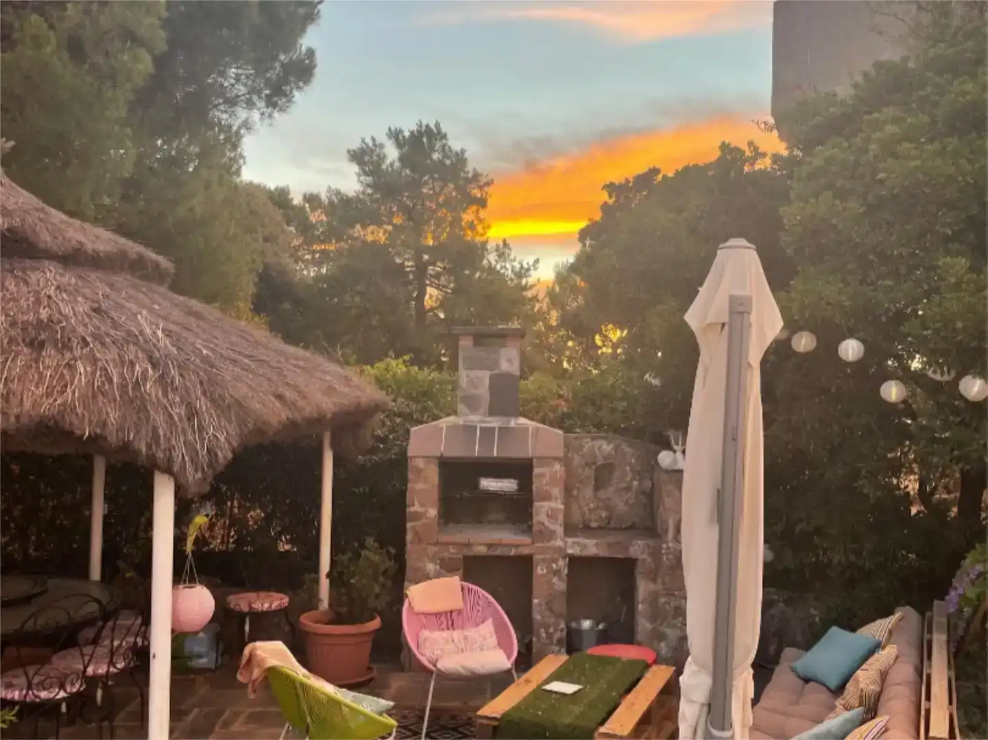 Terrassa de Casa o xalet en venda en Venturada amb Aire condicionat
