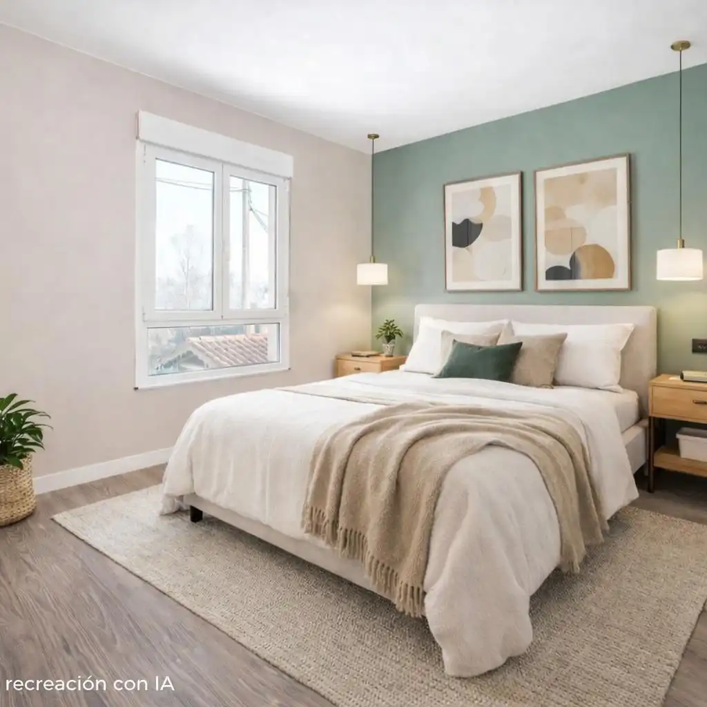 Habitación de Casa adosada en venta en Siero con Calefacción