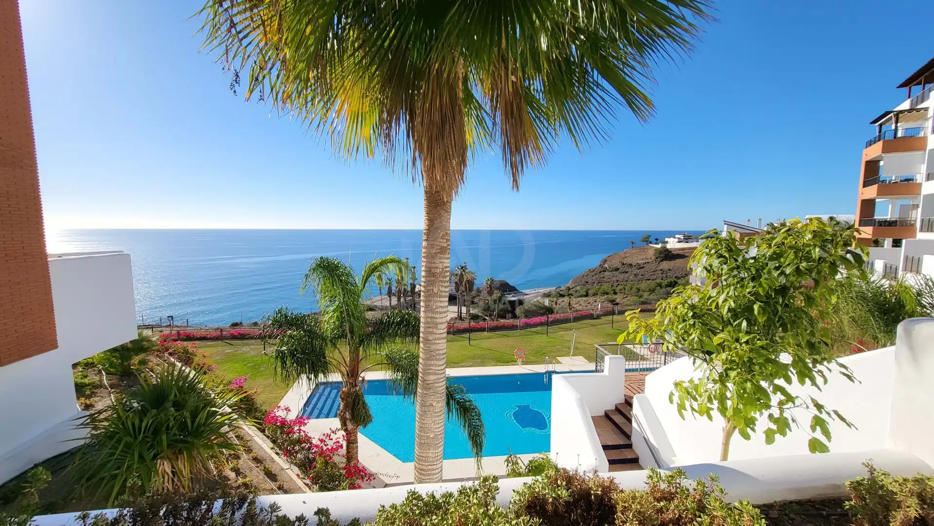 Garten von Wohnung zum Verkauf in Torrox mit Klimaanlage, Terrasse und Schwimmbad
