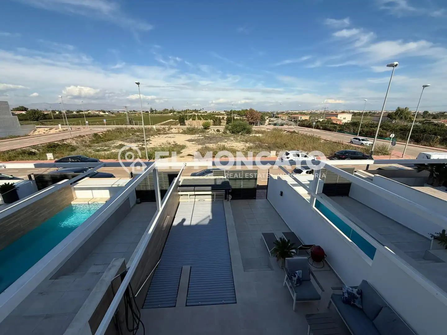 Terraza de Casa adosada en venta en Rojales con Aire acondicionado, Calefacción y Jardín privado