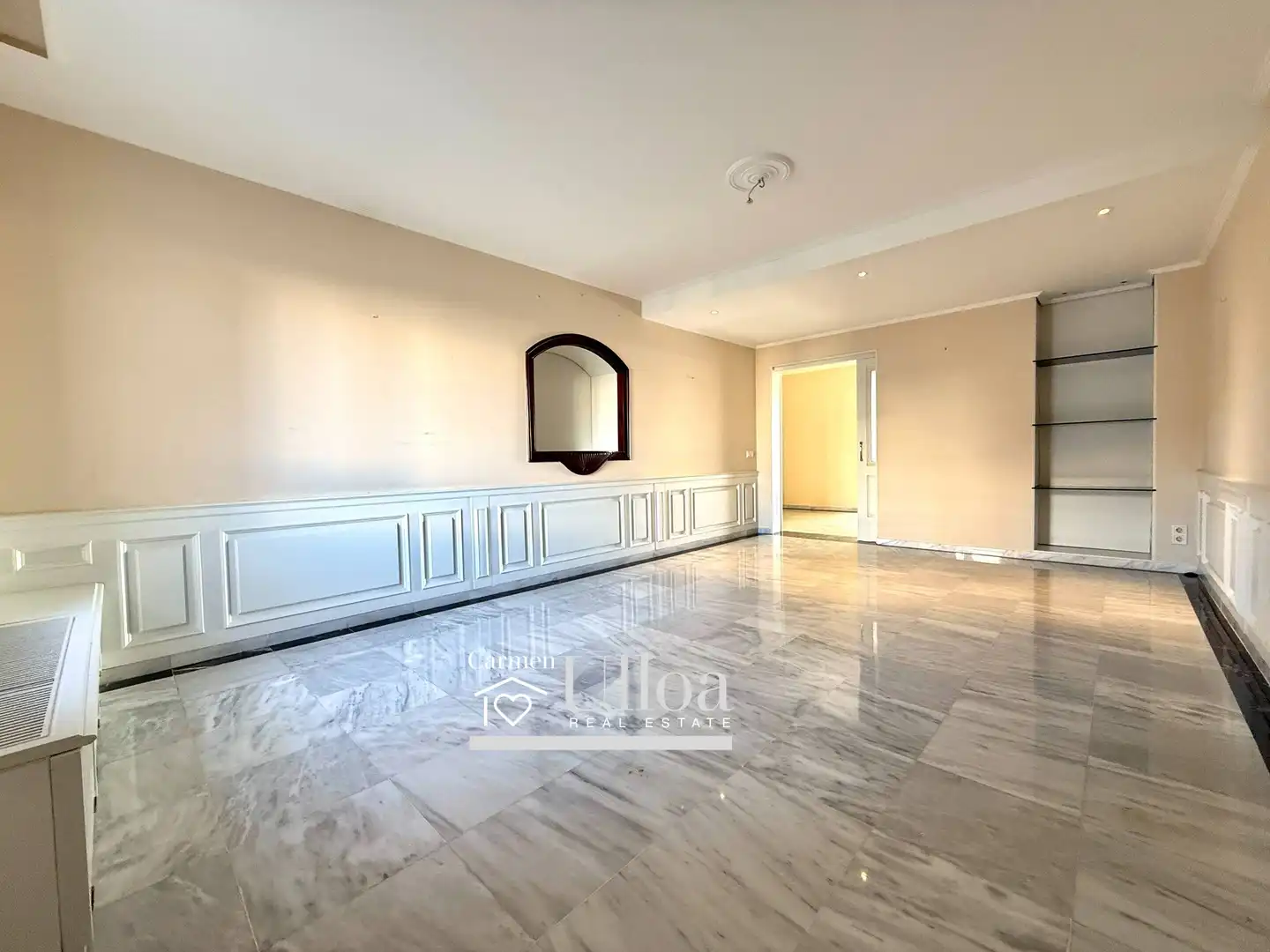 Sala d'estar de Apartament en venda en Alicante / Alacant amb Aire condicionat, Calefacció i Jardí privat