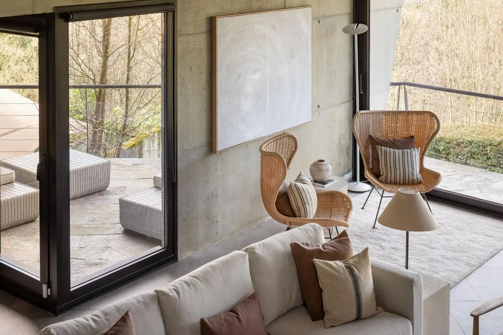 Sala d'estar de Casa o xalet en venda en Donostia - San Sebastián 