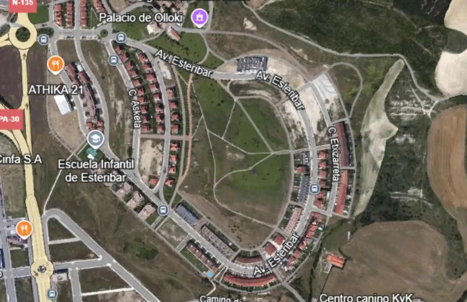 Terreno en venta en Esteribar