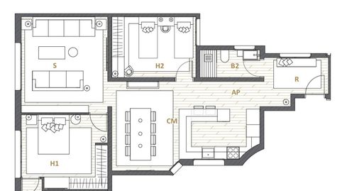 Foto 2 de Apartament en venda a Vila de Gràcia, Barcelona Capital