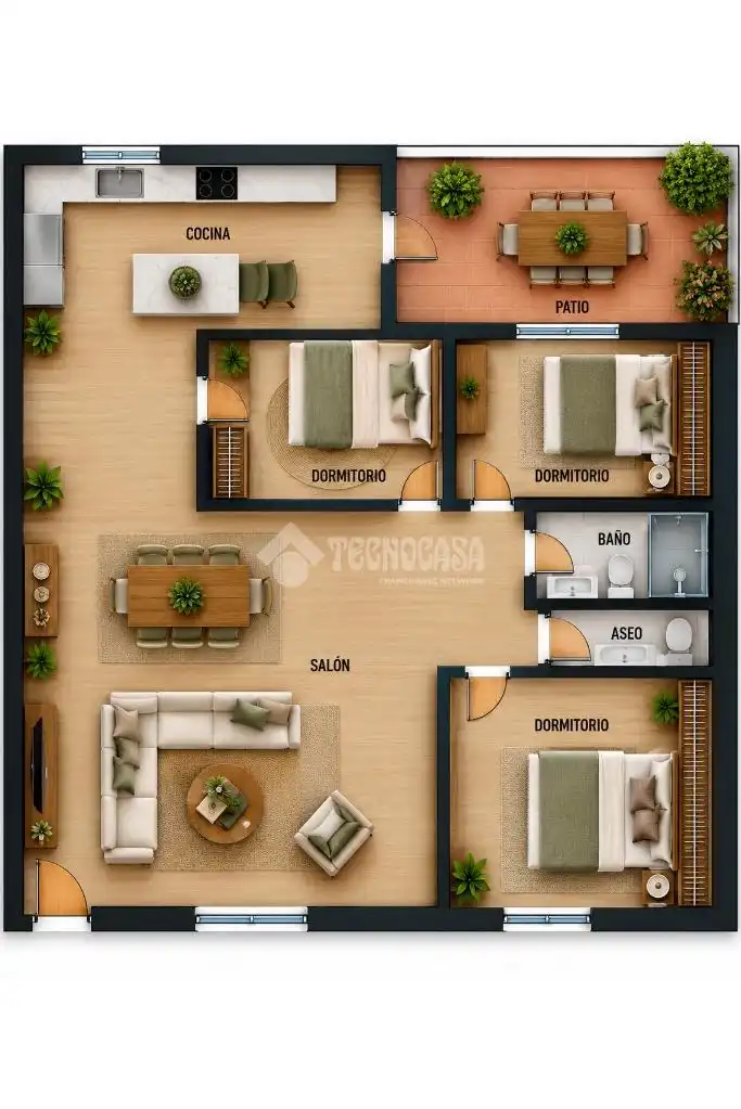 Flat with pool for sale in Vera Ciudad, imagen 34