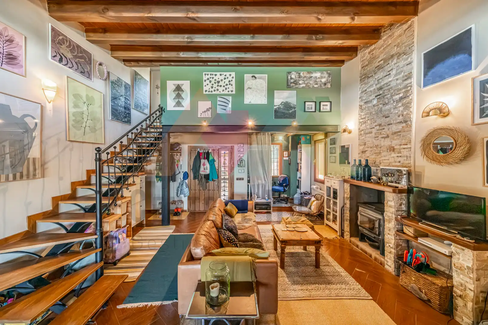 Sala de estar de Casa o chalet en venta en Chinchón con Calefacción, Jardín privado y Terraza