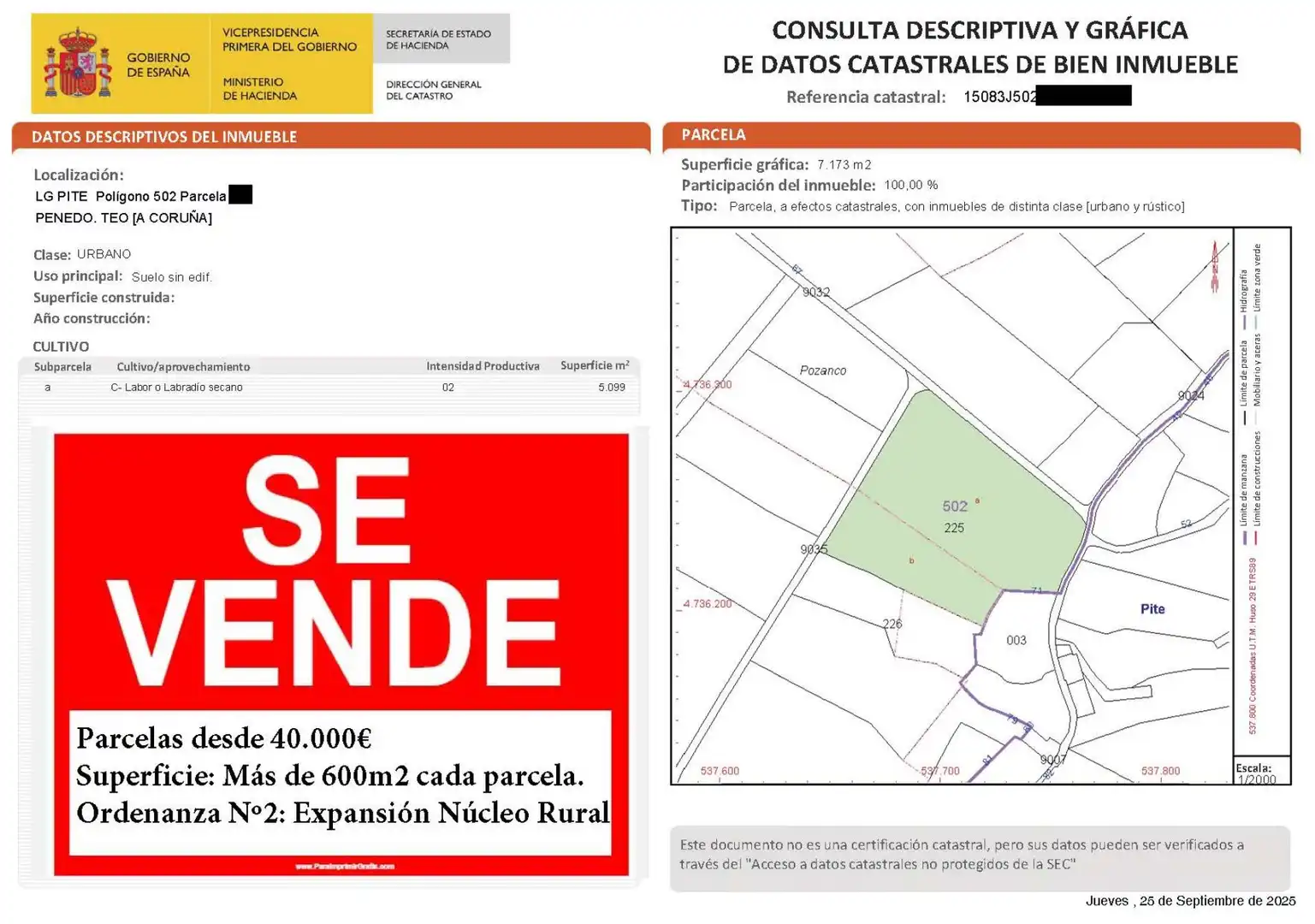 Terrains et parcelles à vendre à Pite, imagen 4