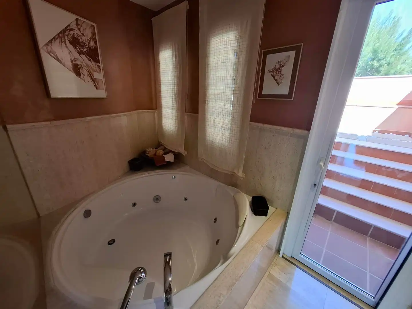 Baño de Casa o chalet en venta en Alicante / Alacant con Calefacción, Jardín privado y Terraza
