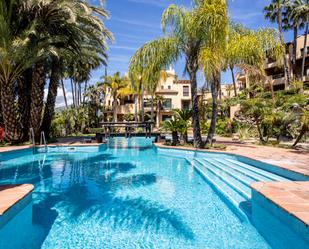 Swimming pool of Apartment to rent in Estepona  with Heating, Swimming Pool and Furnished