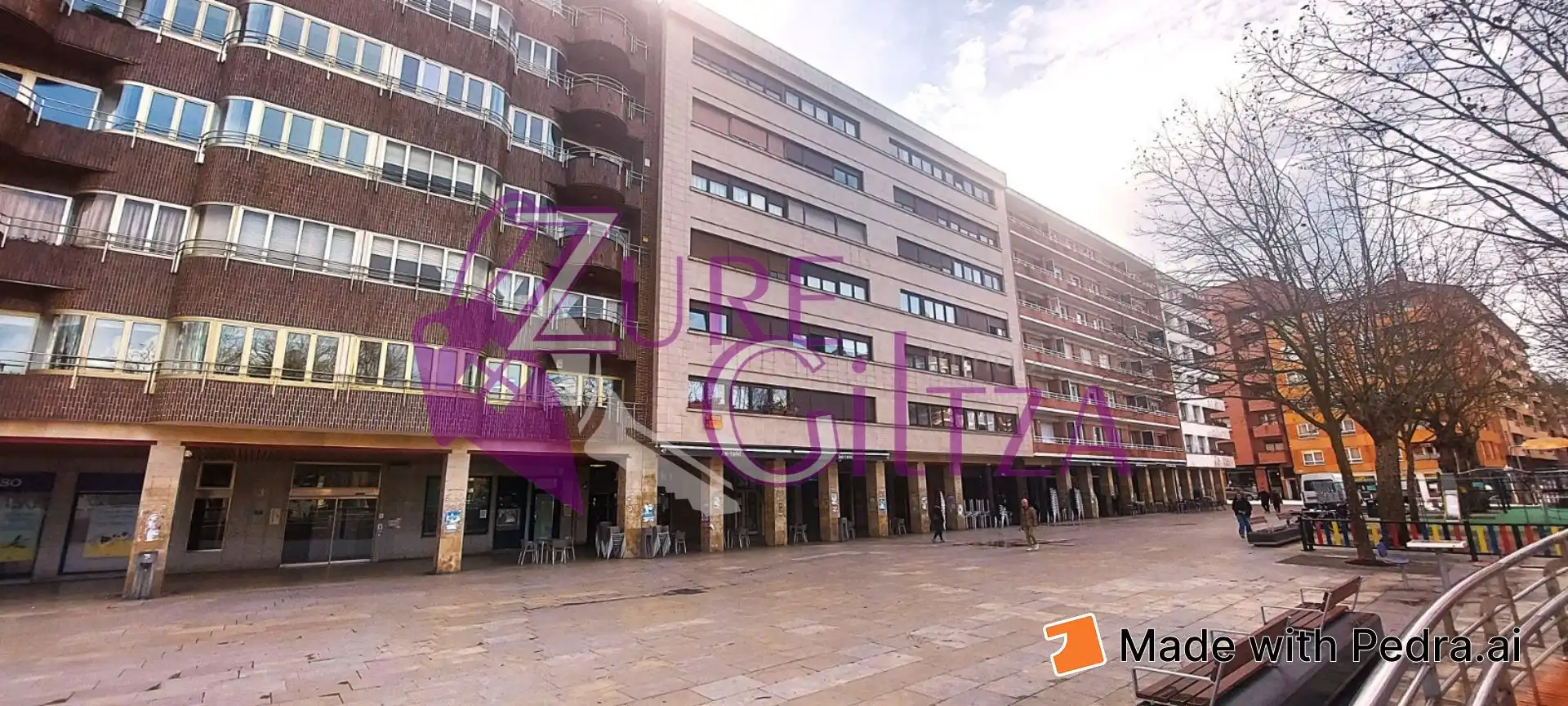 Vista exterior de Piso en venta en Durango con Calefacción, Trastero y Amueblado