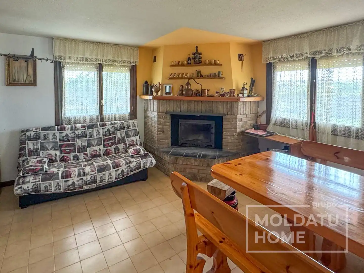 Sala de estar de Casa o chalet en venta en Lodosa con Calefacción, Jardín privado y Terraza