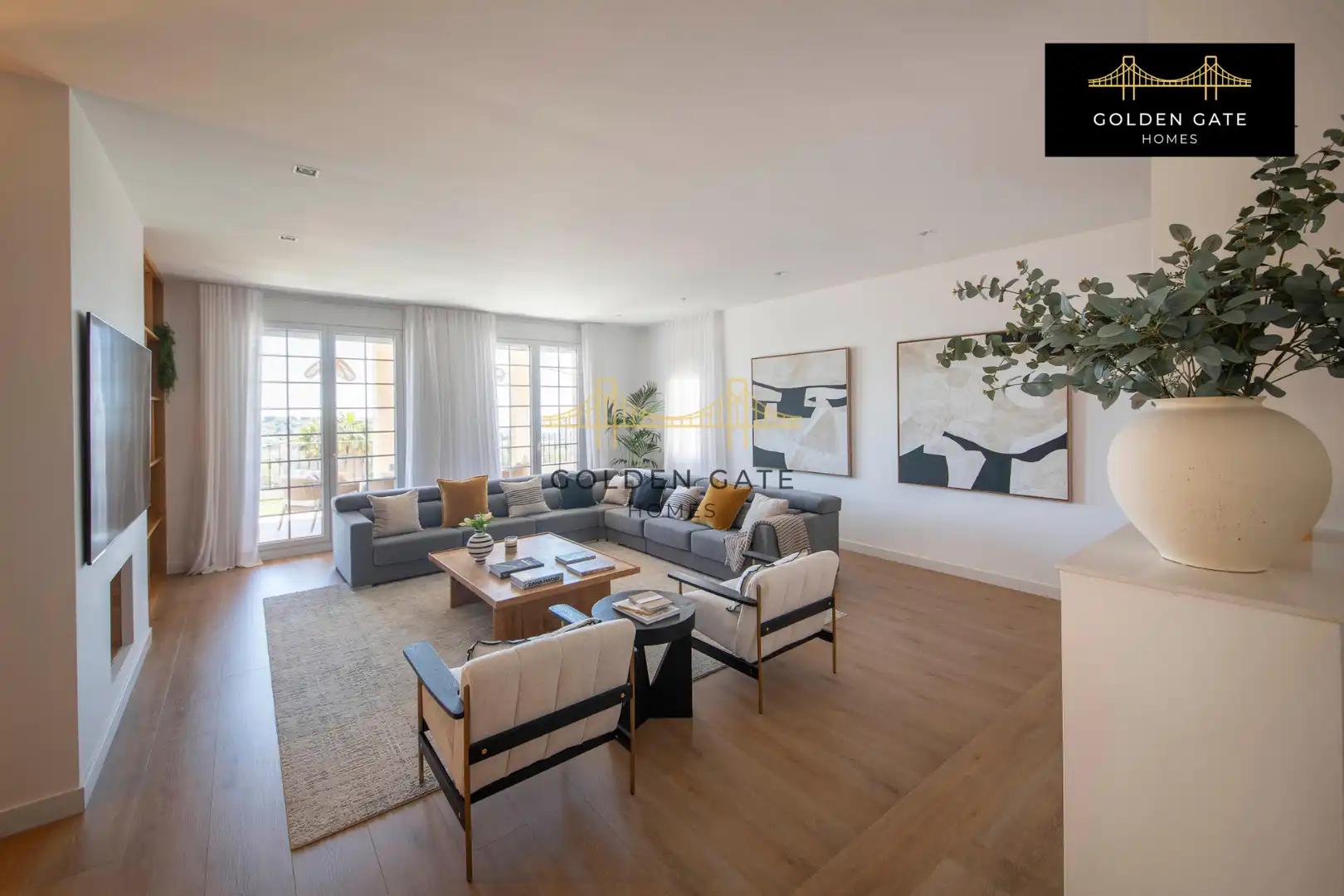 Sala de estar de Casa o chalet en venta en Badalona con Aire acondicionado, Calefacción y Jardín privado