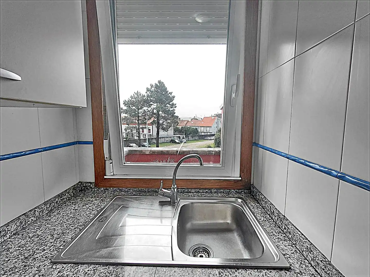 Cocina de Piso en venta en Vilagarcía de Arousa con Calefacción, Jardín privado y Terraza
