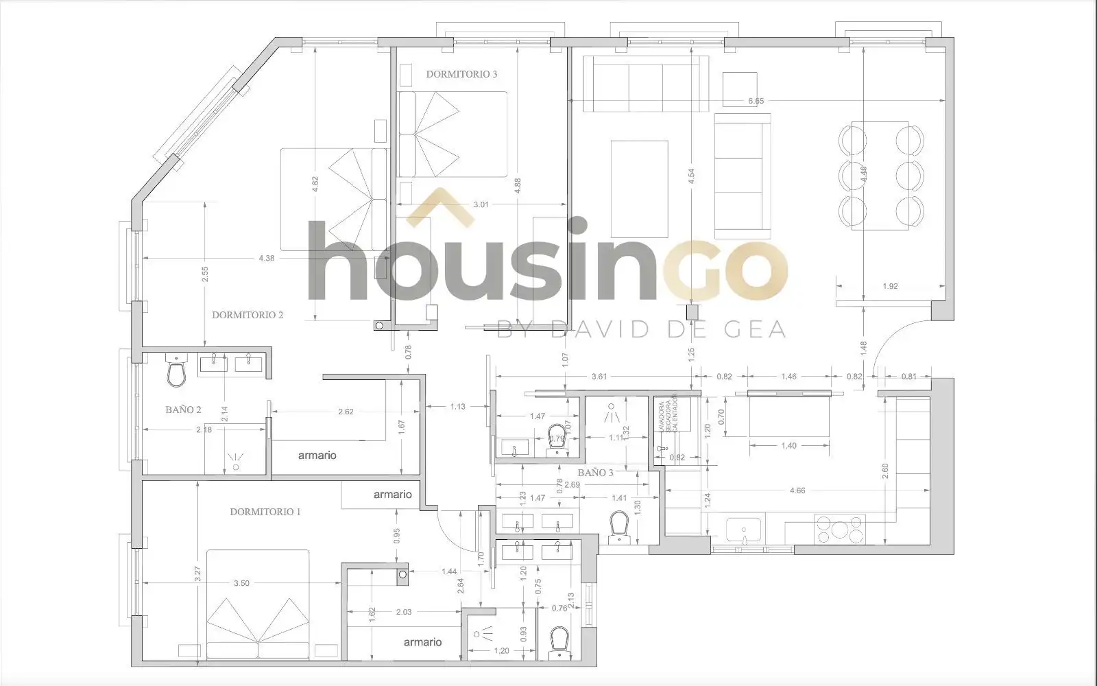 Piso en venta en Madrid con Aire acondicionado, Calefacción y Parquet