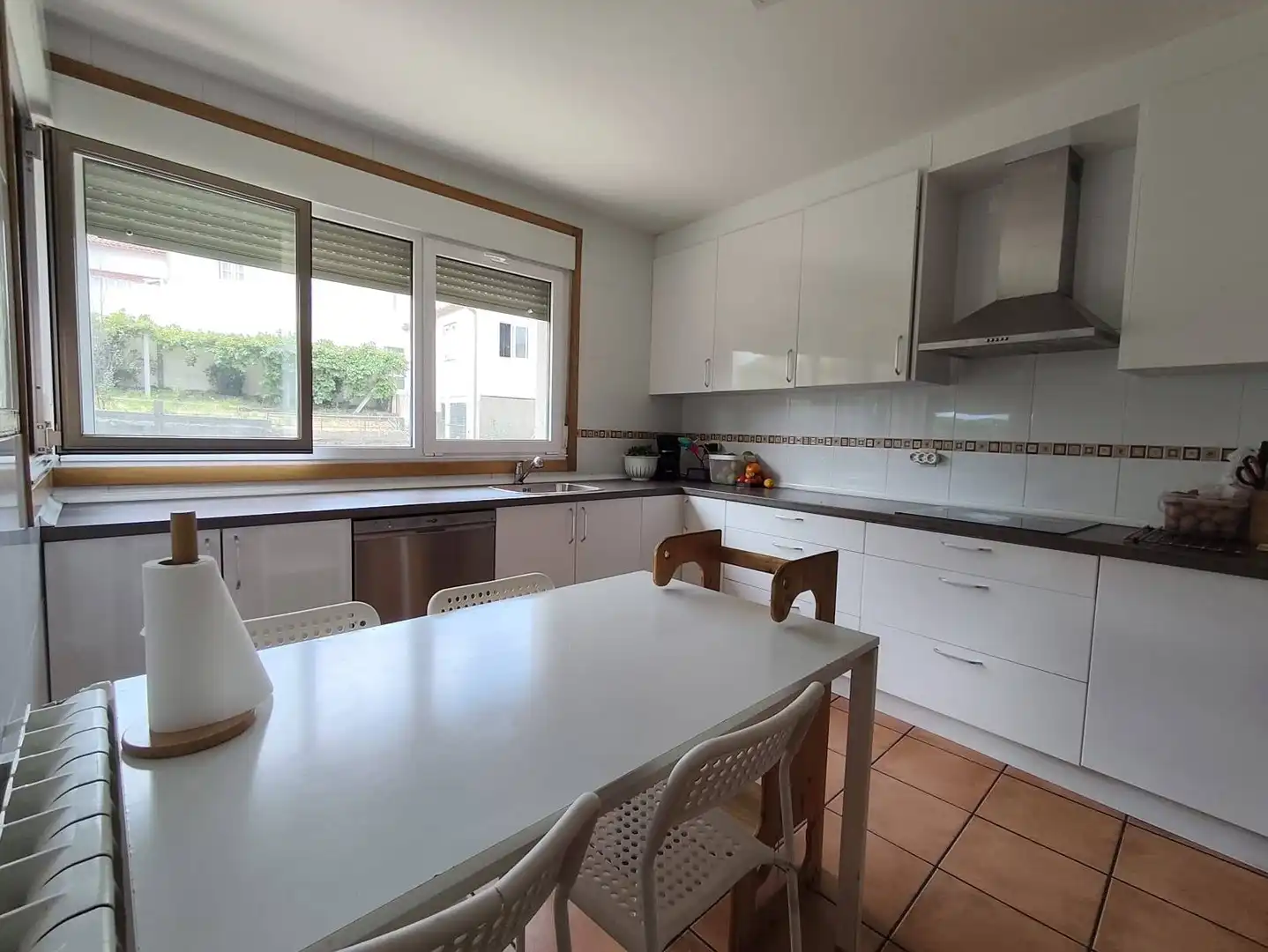 Cocina de Casa adosada en venta en Teo con Calefacción, Jardín privado y Terraza