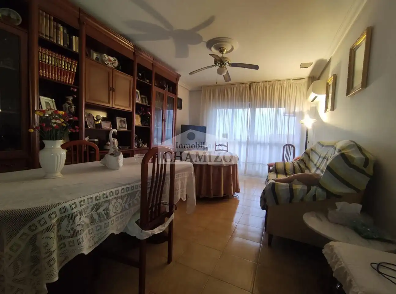 Sala de estar de Piso en venta en Villanueva de la Serena con Aire acondicionado, Amueblado y Balcón