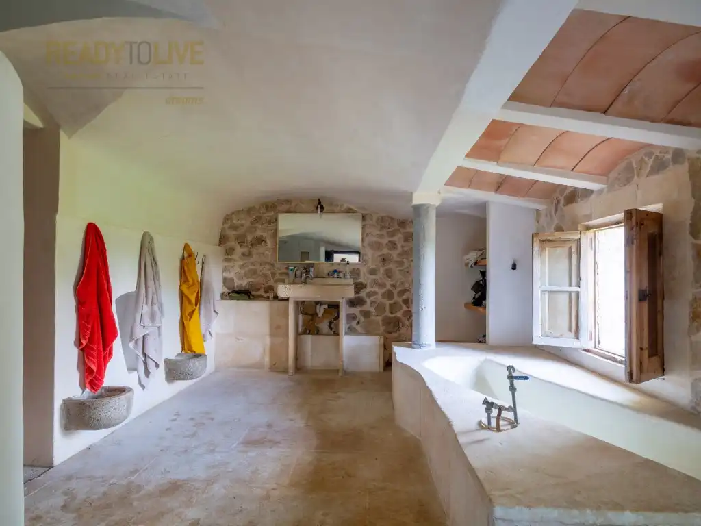 Baño de Casa o chalet en venta en Ariany con Aire acondicionado, Calefacción y Jardín privado