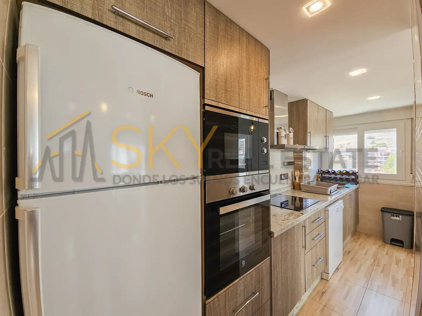 Kitchen of Flat for sale in Cullera  with Heating, Furnished and Community pool