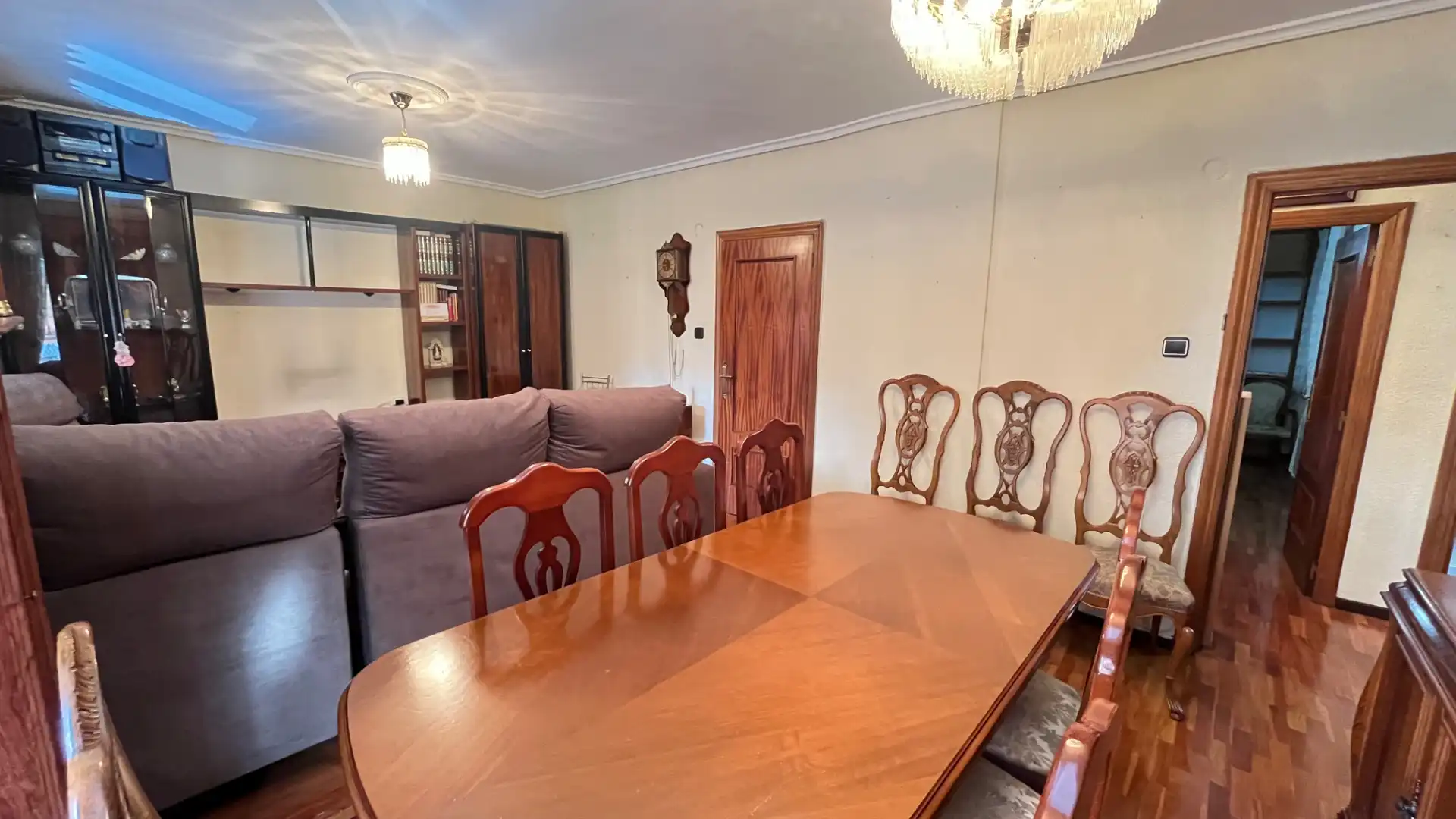 Comedor de Piso en venta en Valladolid con Calefacción, Parquet y Amueblado