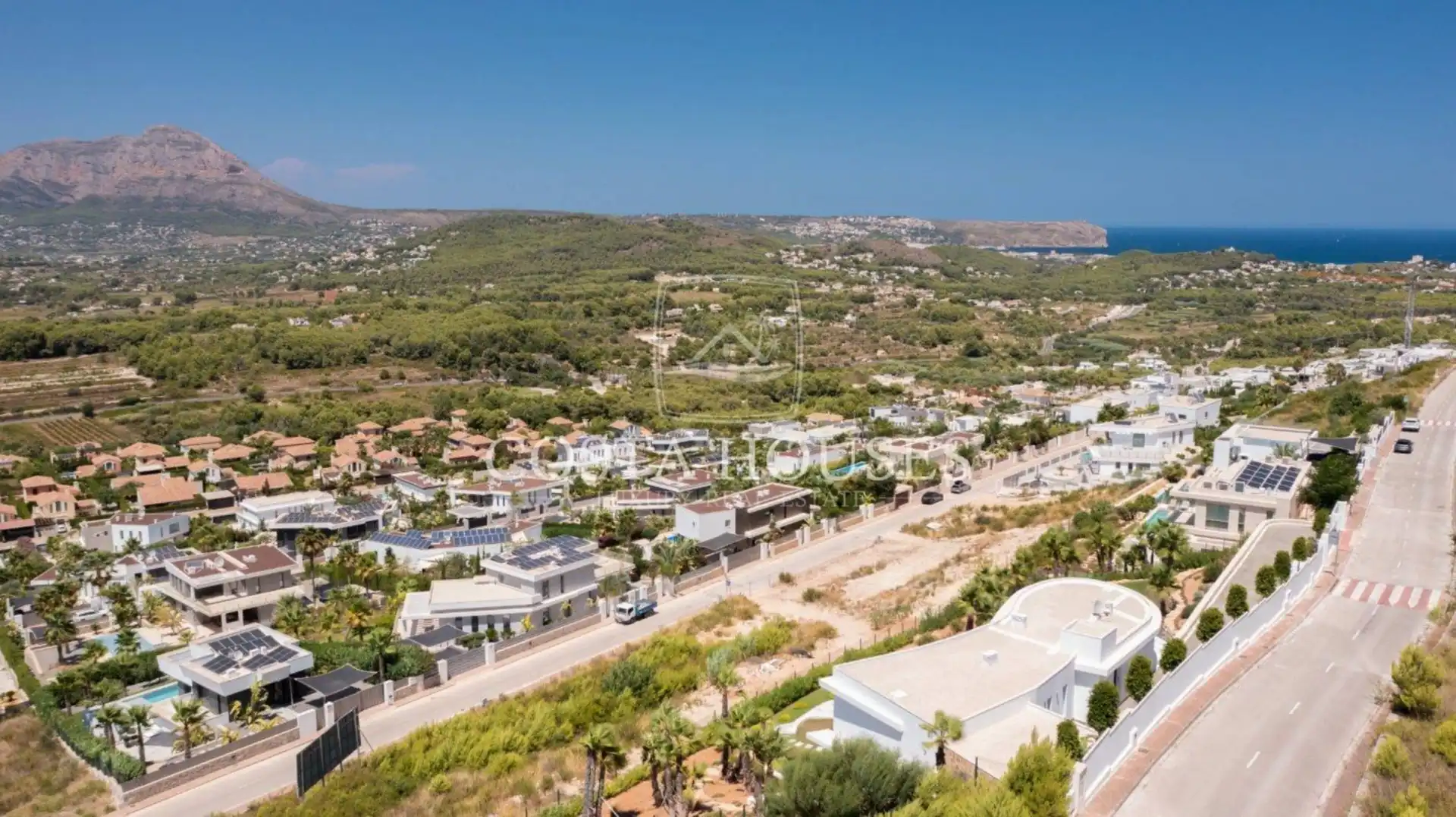 Vista exterior de Casa o chalet en venta en Jávea / Xàbia con Aire acondicionado, Calefacción y Jardín privado