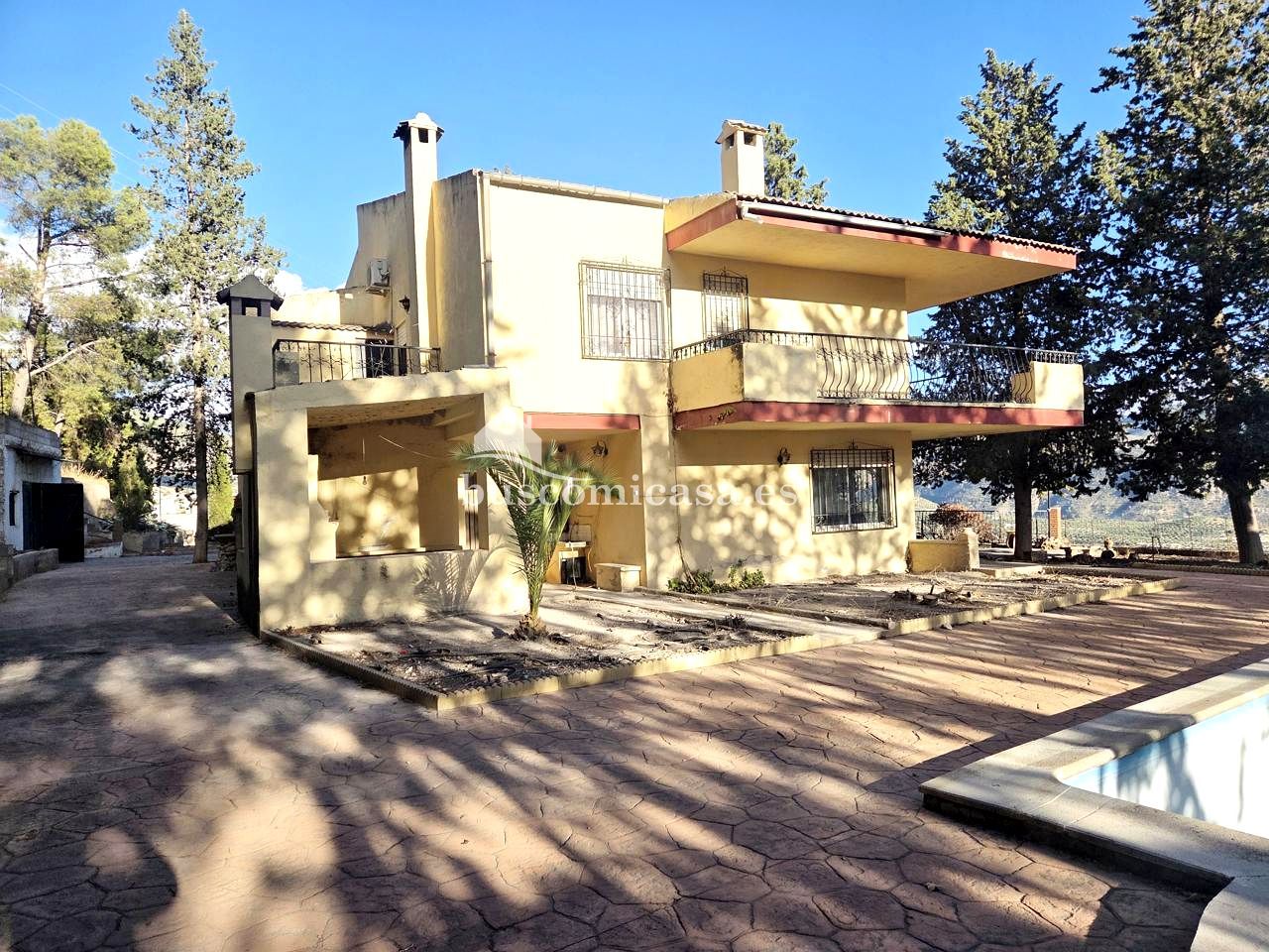 Vista exterior de Casa o xalet en venda en Pegalajar amb Aire condicionat, Calefacció i Jardí privat