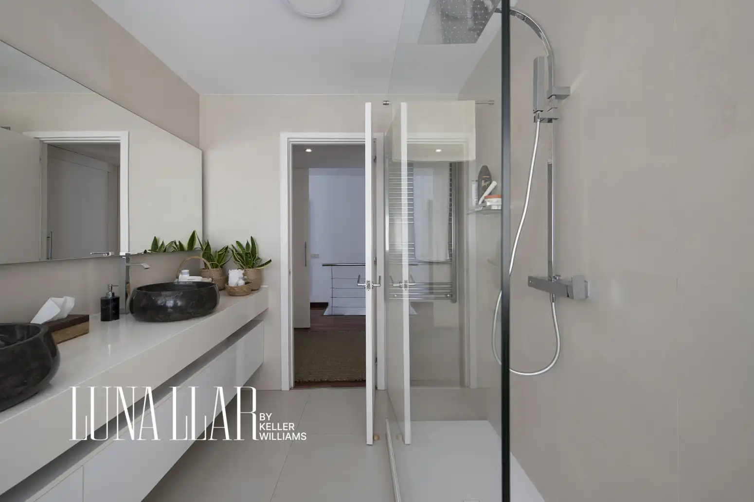 Baño de Casa o chalet en venta en Castelldefels con Aire acondicionado, Calefacción y Parquet