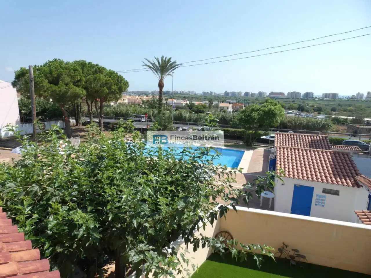 Terraza de Casa o chalet en venta en Peñíscola / Peníscola con Jardín privado, Terraza y Amueblado