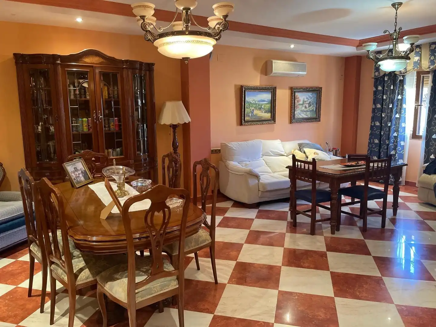 Dining room of Houses for sale in Chimeneas  with Air Conditioner, Private garden and Terrace