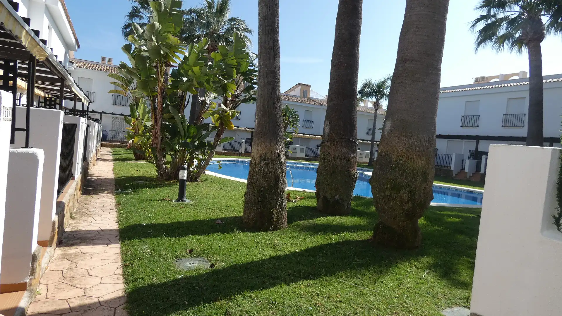 Piscina de Casa adosada en venta en Alcalà de Xivert con Aire acondicionado, Terraza y Amueblado