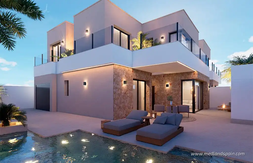 Villa mit Pool zum Verkauf in San Pedro del Pinatar