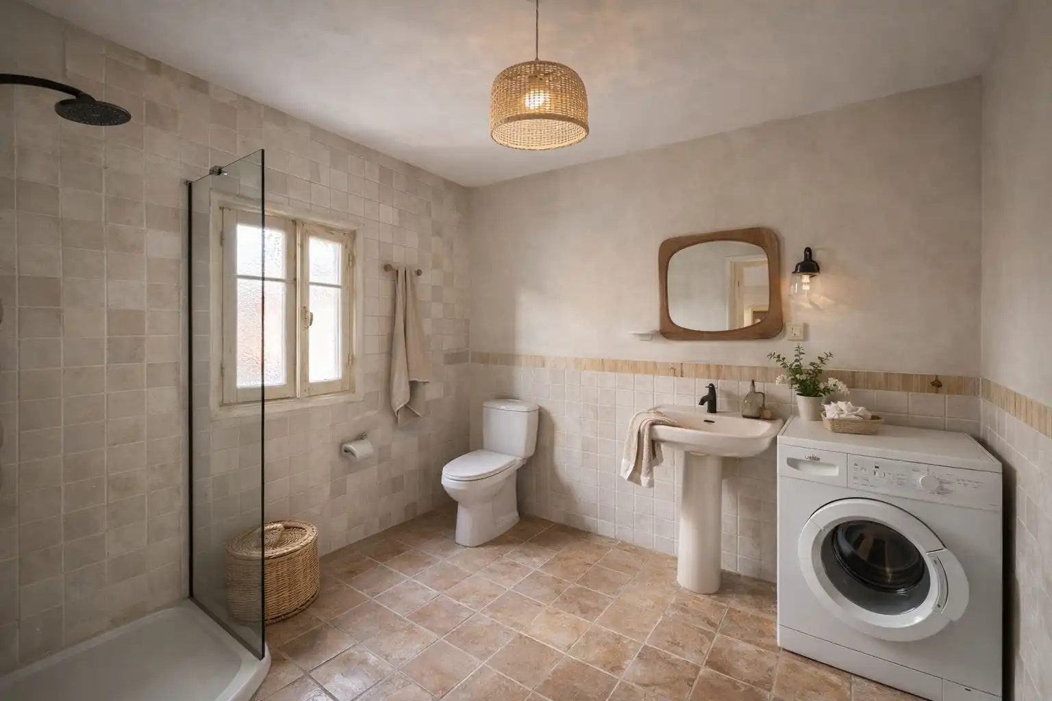 Baño de Finca rústica en venta en Peral de Arlanza con Trastero y Horno