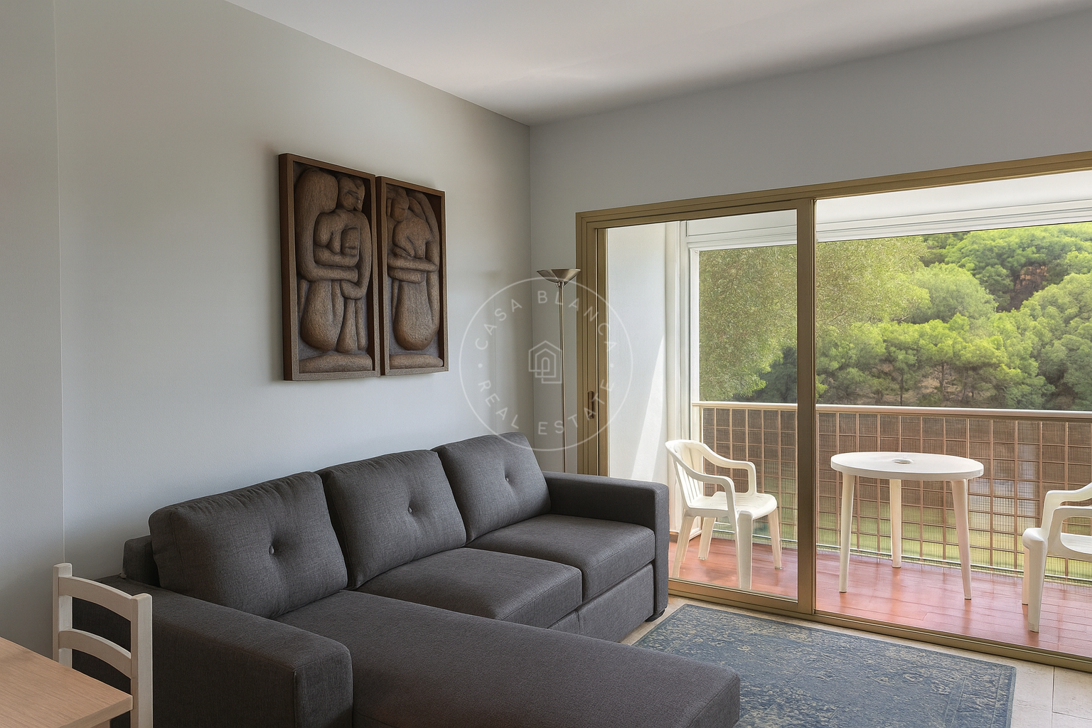 Living room of Apartment for sale in Lloret de Mar  with Furnished and Community pool