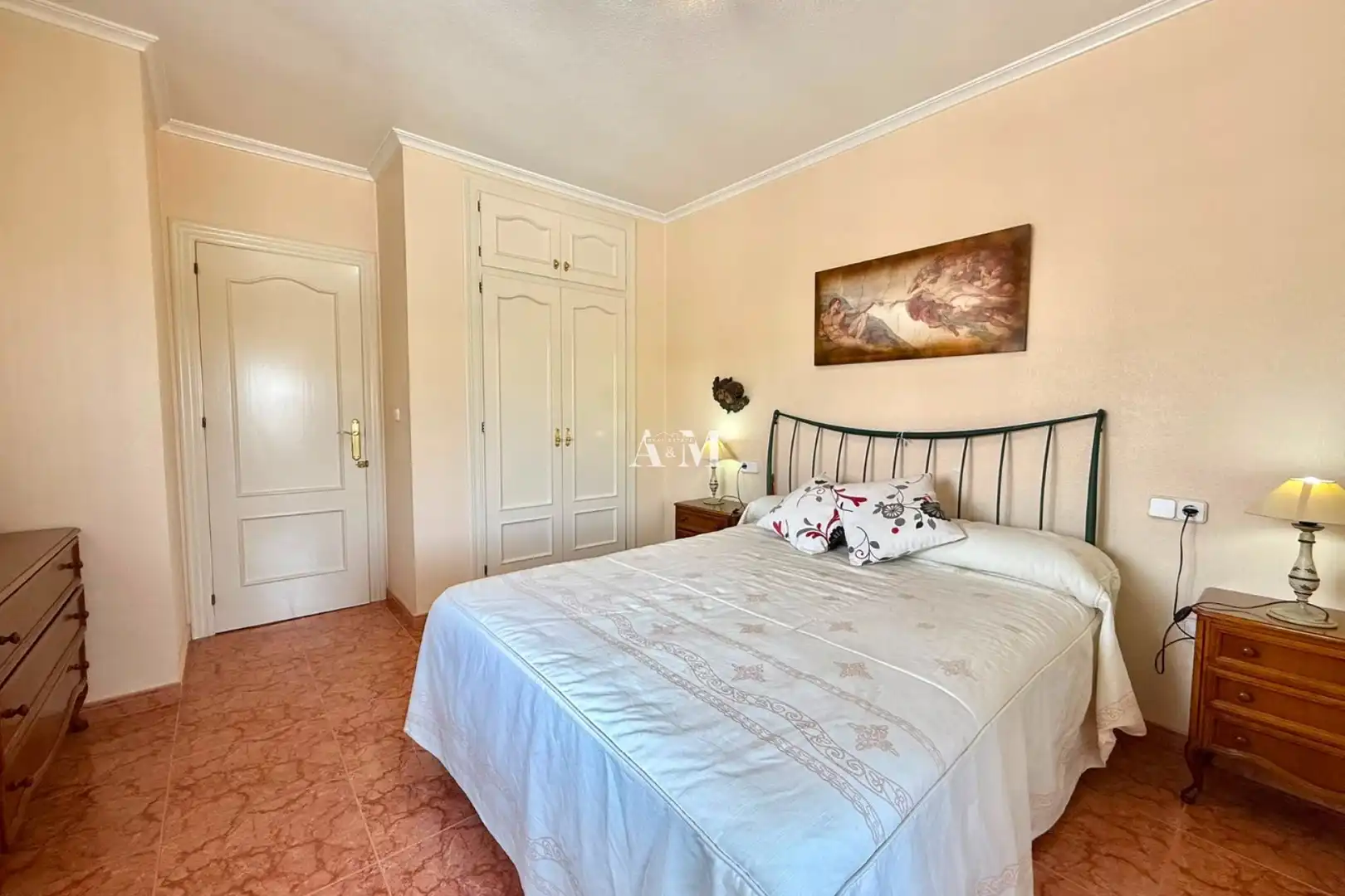 Dormitori de Casa adosada en venda en San Javier amb Aire condicionat, Calefacció i Jardí privat