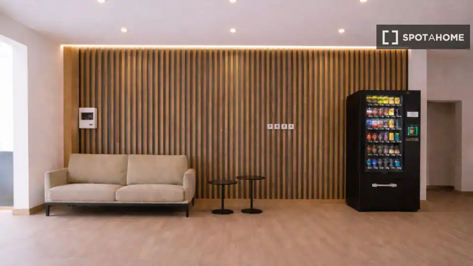 Living room of Study for share in Fuenlabrada  with Air Conditioner, Terrace and Furnished