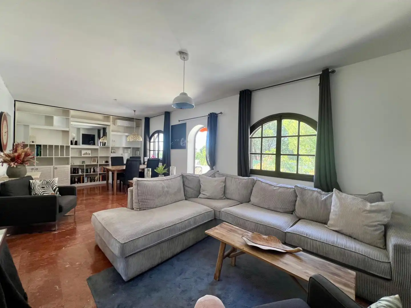 Sala de estar de Casa o chalet en venta en La Nucia con Aire acondicionado, Terraza y Amueblado