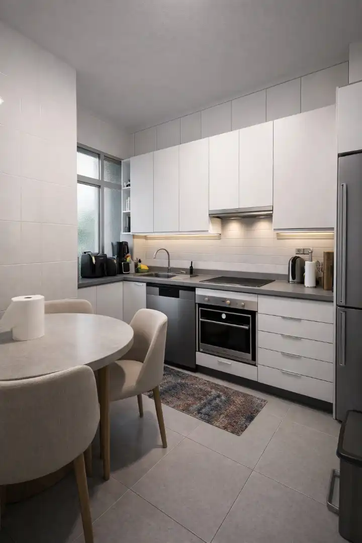 Kitchen of Flat for sale in Bilbao   with Furnished