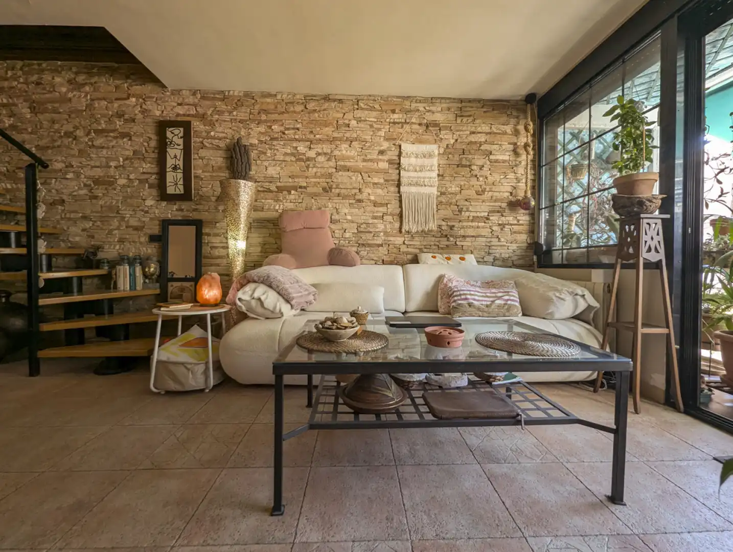 Sala d'estar de Pis en venda en Valencia amb Aire condicionat, Calefacció i Jardí privat