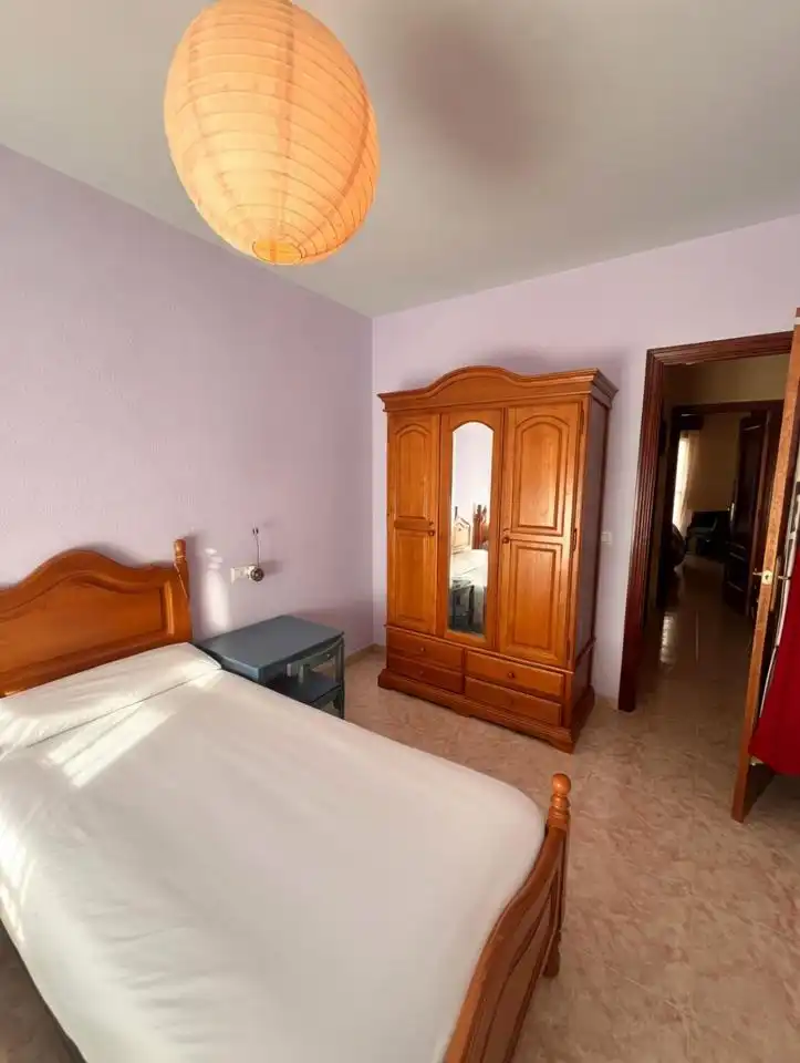 Bedroom of Flat for sale in Plasencia  with Terrace and Furnished