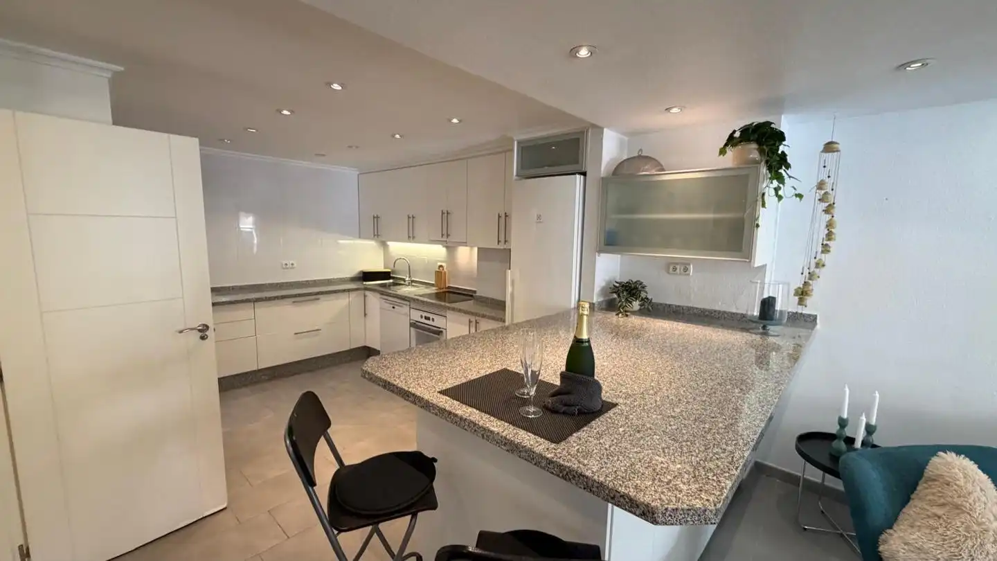 Kitchen of Duplexes for sale in La Manga del Mar Menor  with Air Conditioner, Heating and Terrace