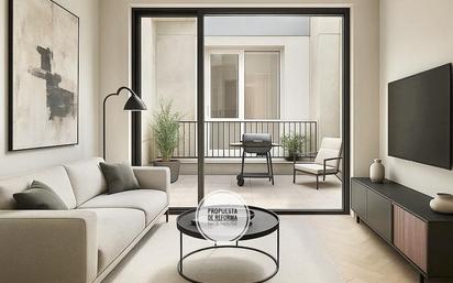 Sala d'estar de Planta baixa en venda en L'Hospitalet de Llobregat amb Terrassa