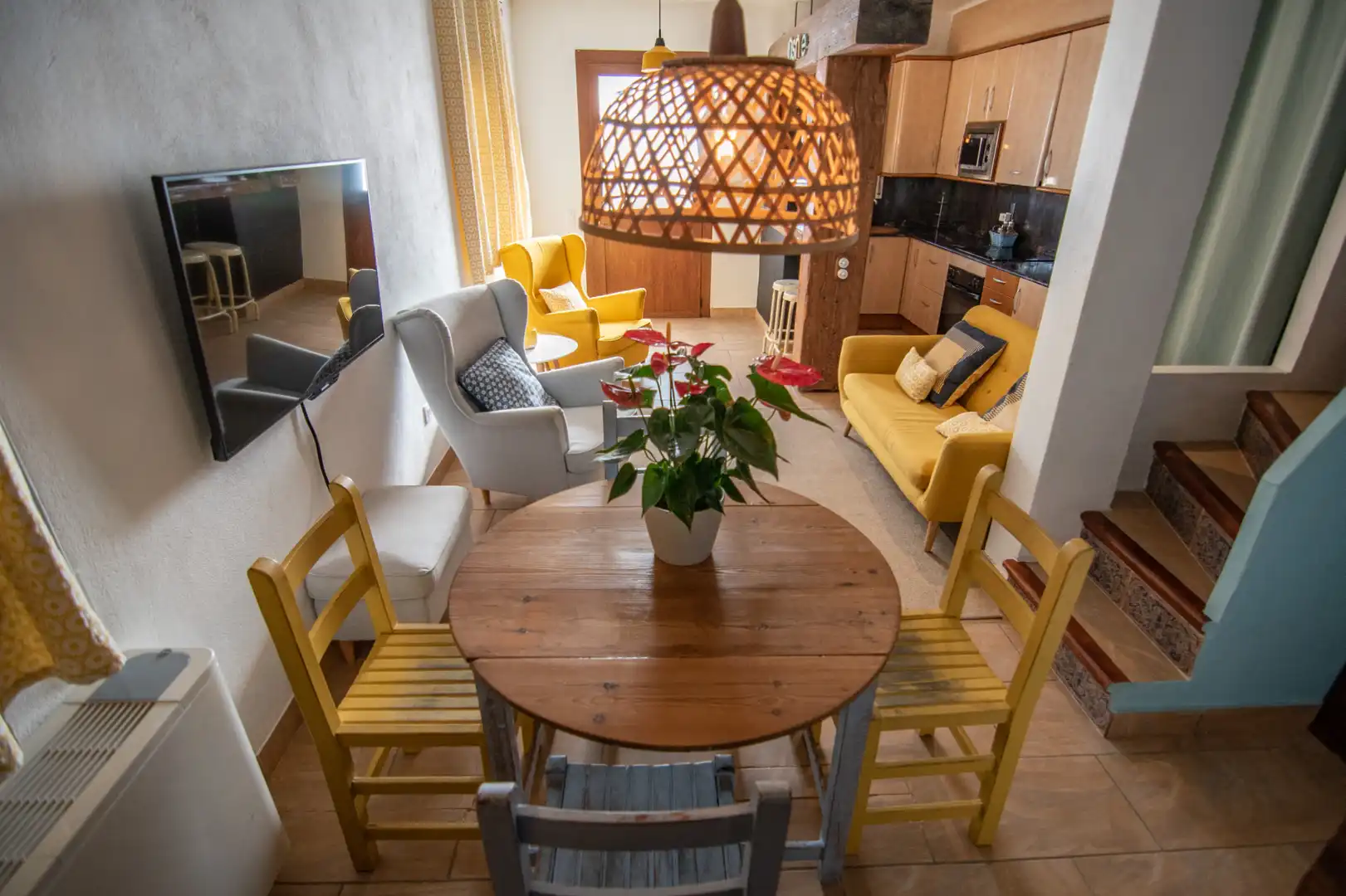 Sala d'estar de Finca rústica en venda en Deltebre amb Aire condicionat, Jardí privat i Terrassa