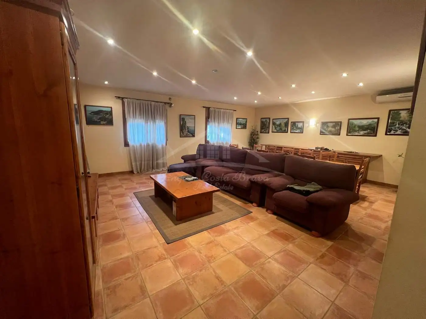 Sala d'estar de Finca rústica en venda en Palafrugell amb Aire condicionat, Calefacció i Jardí privat