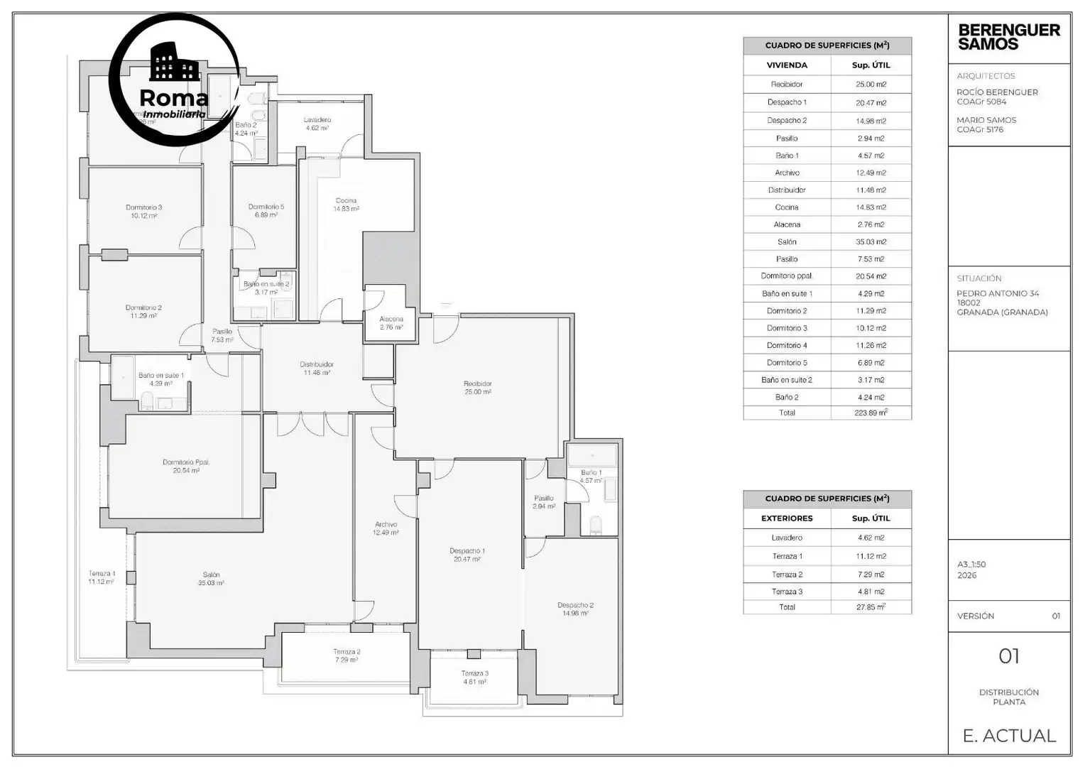 Flat with terrace for sale in Ronda, imagen 61