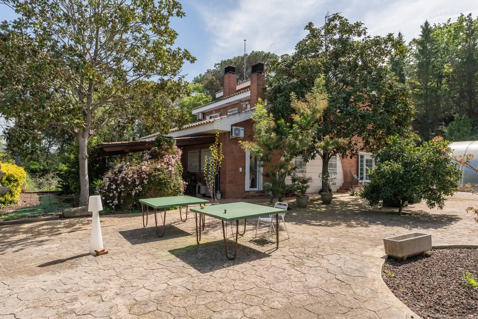 Jardín de Casa o chalet en venta en Vilanova del Vallès con Aire acondicionado, Calefacción y Jardín privado