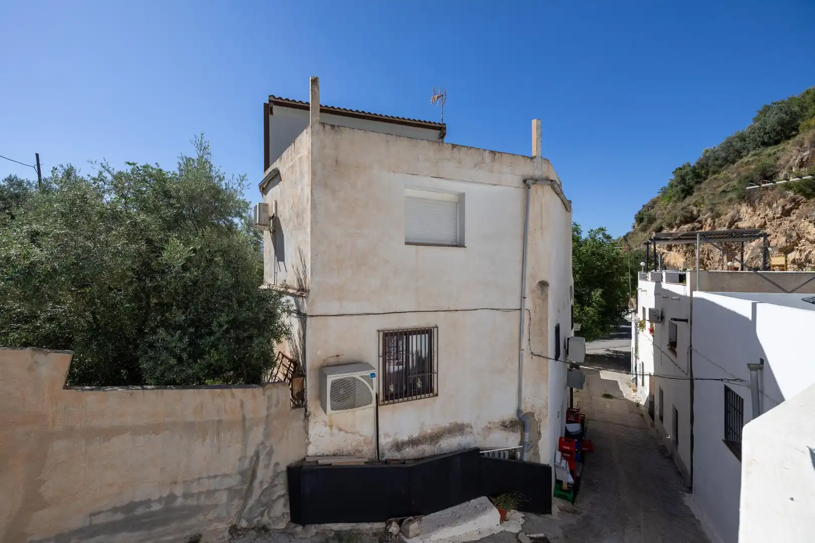 Vista exterior de Terreno en venta en Lanjarón