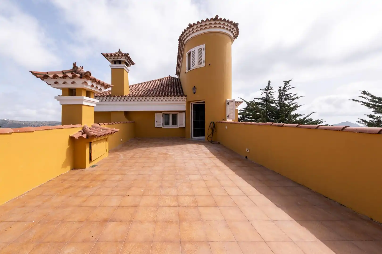 Terrassa de Casa o xalet en venda en Santa Brígida amb Jardí privat, Terrassa i Piscina