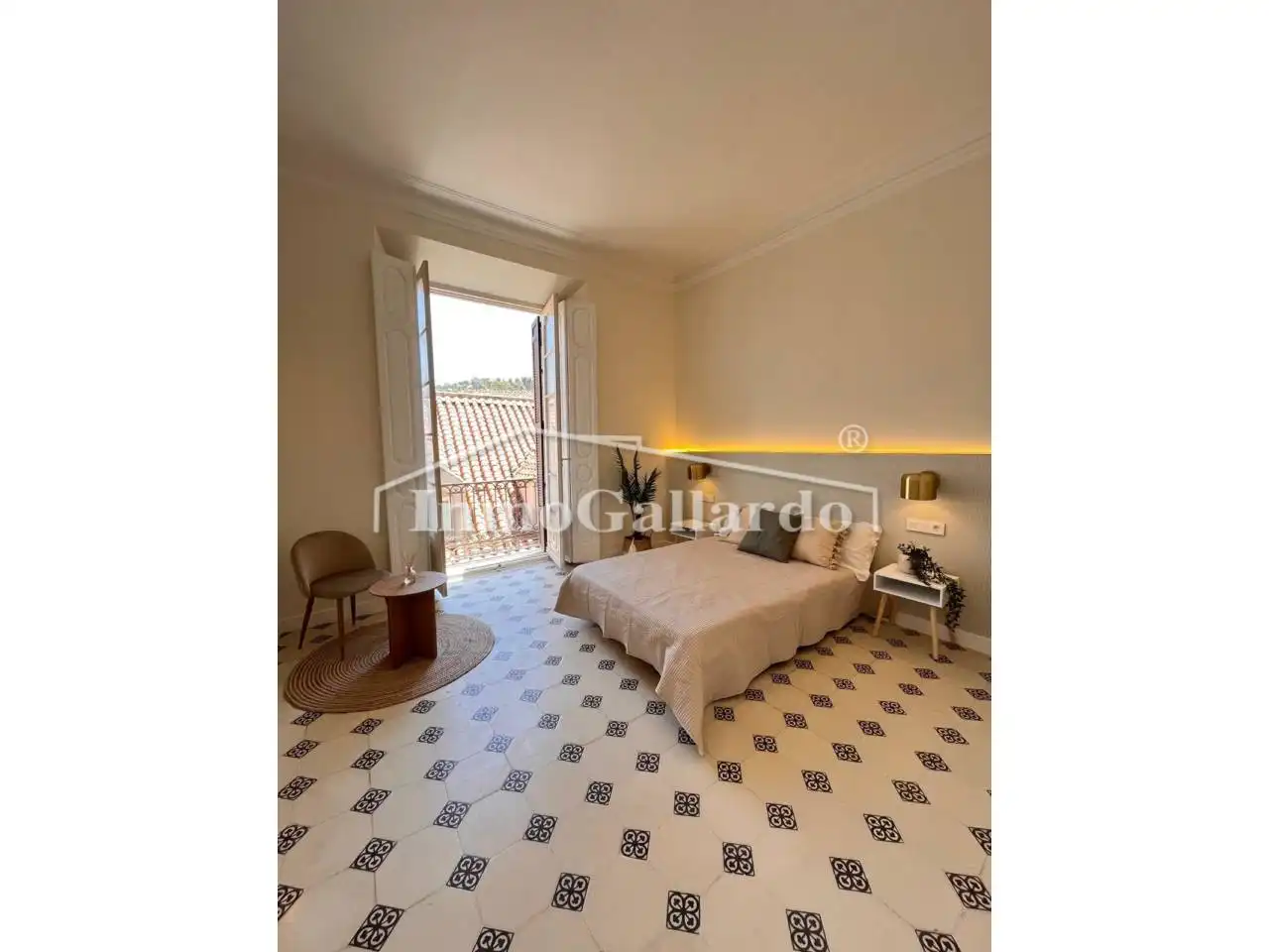 Bedroom of Flat for sale in Málaga  with Furnished and Alarm