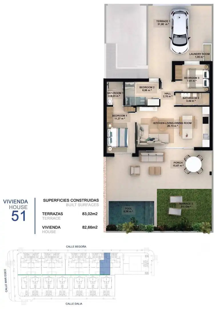 Apartament amb piscina en venda a El Mojón, imagen 19