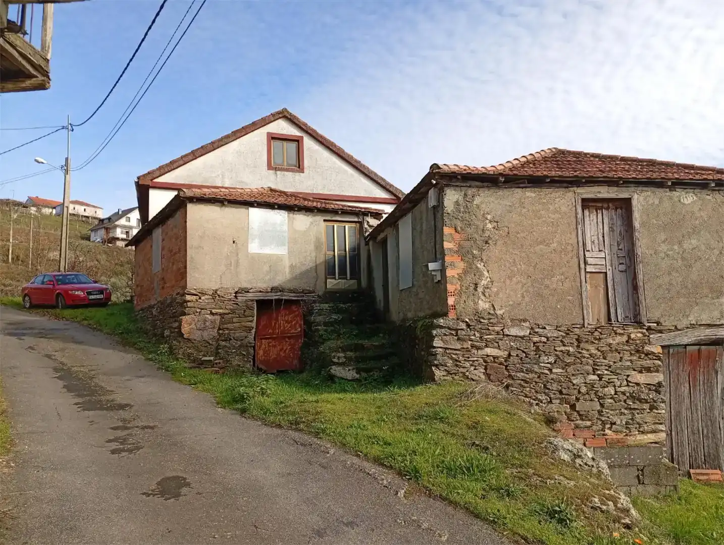 Vista exterior de Casa o xalet en venda en Vilardevós amb Balcó